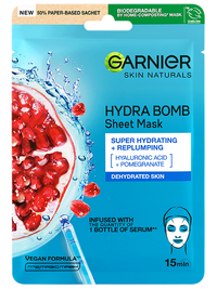 Hydra Bomb textil arcmaszk gránátalmával