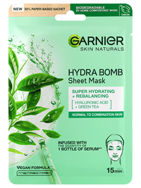 Hydra Bomb textilmaszk zöld teával