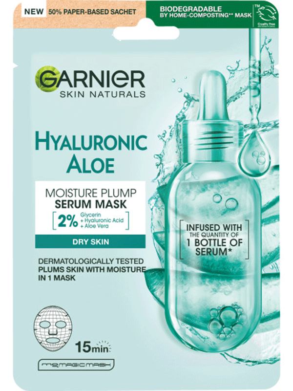 Hyaluronic Aloe textilmaszk