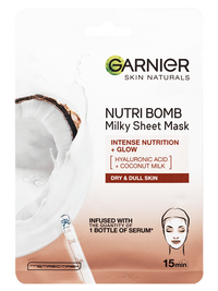 Nutri Bomb textilmaszk kókusztejjel