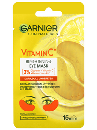 Skin Naturals szemkörnyékmaszk a szemkörnyék ragyogásáért C-vitaminnal