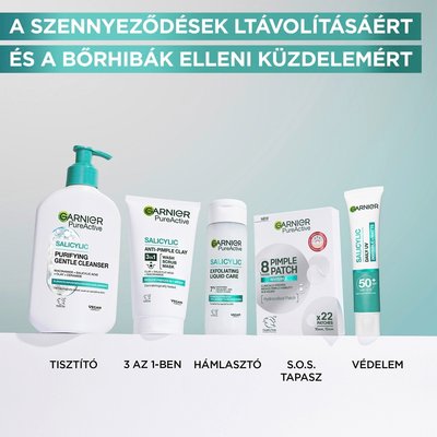 Pure Active BHA + Niacinamid mindennapos használatra szánt fluid bőrhibák ellen SPF 50+ - 10
