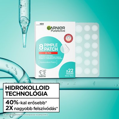 Garnier Pure Active Akár 8 Órás Ultra Pattanás Elleni Tapasz - 3