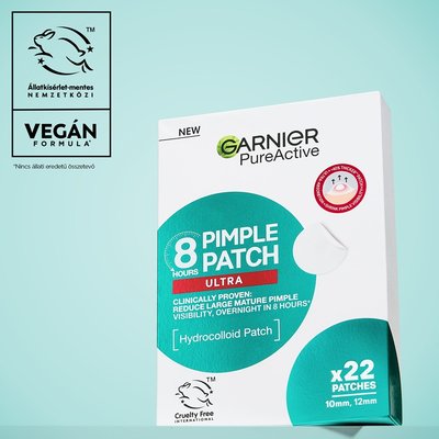 Garnier Pure Active Akár 8 Órás Ultra Pattanás Elleni Tapasz - 9