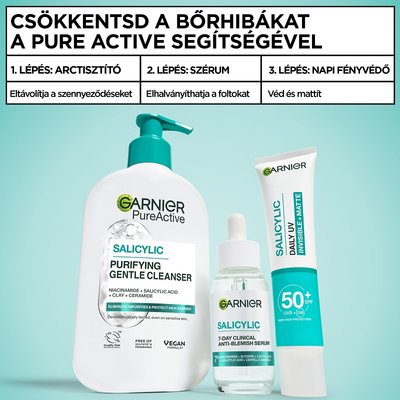 GARNIER Pure Active Szalicilsavas Szérum bőrhibák ellen - 11