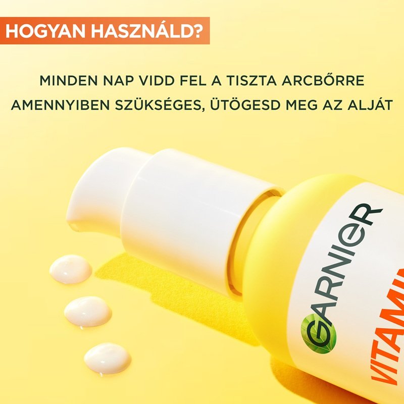 Krém-szérum C-vitaminnal a bőr ragyogásáért - 6