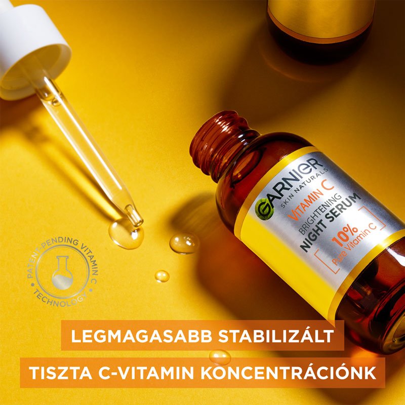 Ragyogást adó éjszakai szérum C-vitaminnal - 7