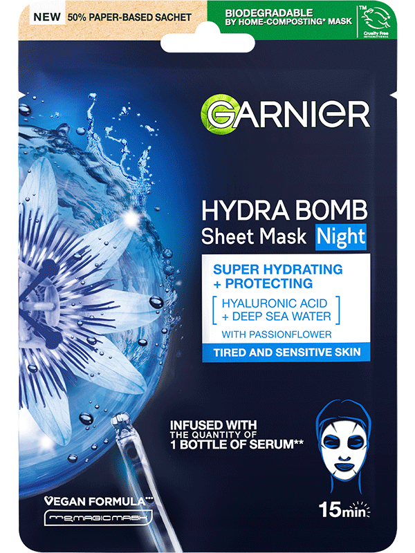 Hydra Bomb éjszakai textilmaszk
