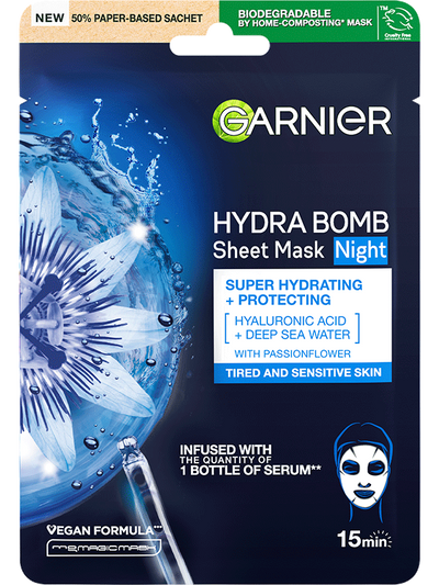 Hydra Bomb éjszakai textilmaszk