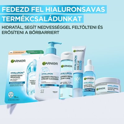 Garnier HYALURON+ a bőr védőrétegét javító textilmaszk hialuronsavval - 8