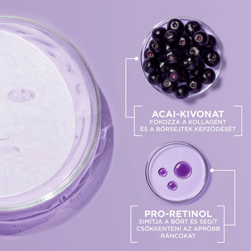 Garnier Skin Naturals Pro-Retinol simító szérumos textilmaszk - 3