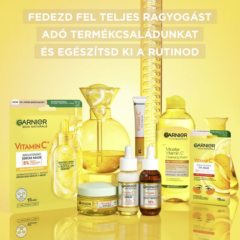 Skin Naturals szemkörnyékmaszk a szemkörnyék ragyogásáért C-vitaminnal - 7