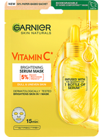 Garnier textilmaszk C-vitaminnal a bőr ragyogásáért