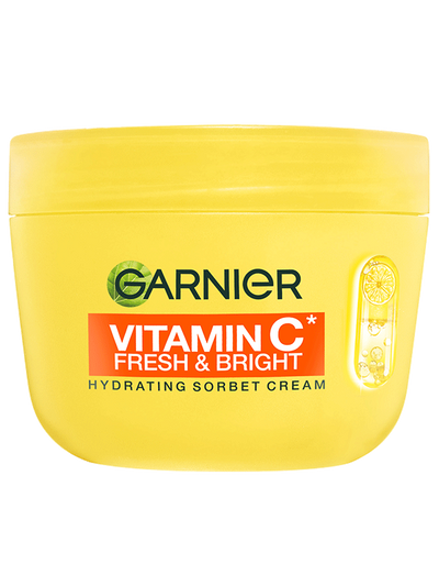 Garnier Vitamin C* Fresh & Bright hidratáló sorbet krém