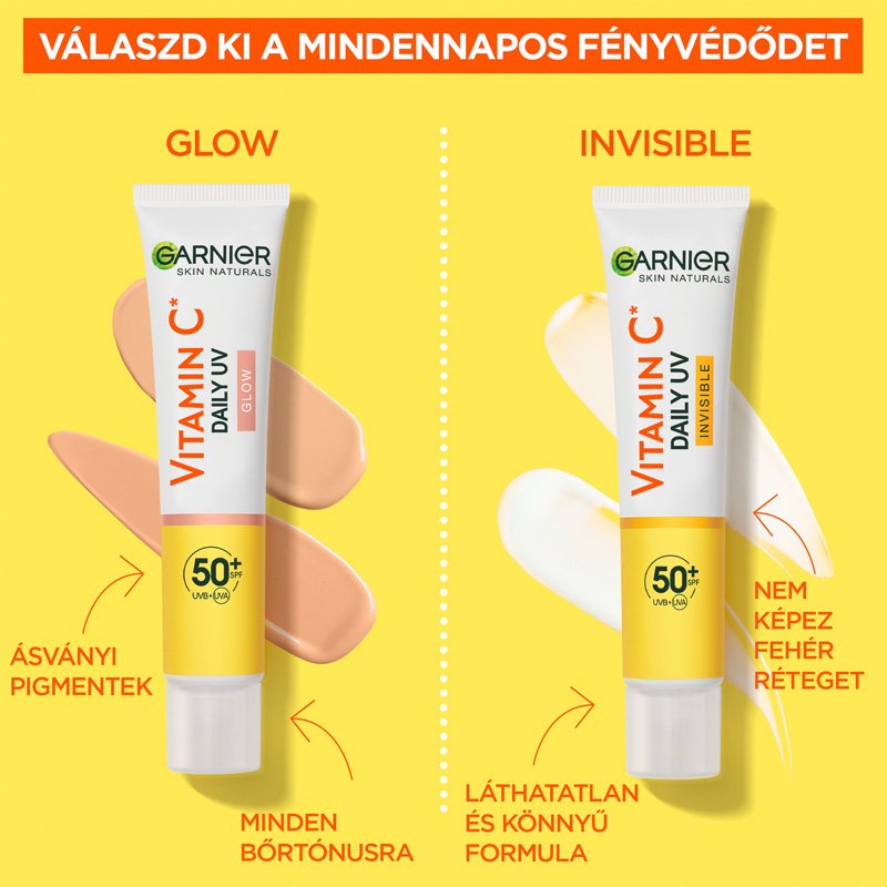 Skin Naturals mindennapos, láthatatlan, ragyogást adó fluid SPF 50+ - 10