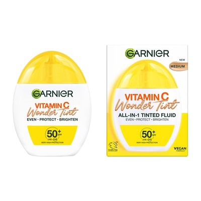 C-VITAMINOS* WONDER TINT színezett fluid SPF 50+ Közepes árnyalat - 2