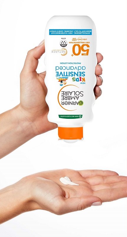 Sensitive Advanced Kids napvédő tej gyermekeknek SPF 50+