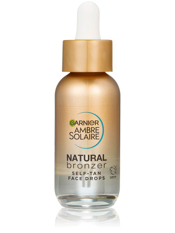 Ambre Solaire Natural Bronzer Önbarnító cseppek arcra