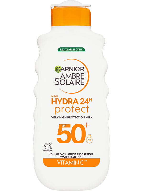 Hydra24h UV-sugárzás elleni naptej nagyon magas védelemmel SPF 50