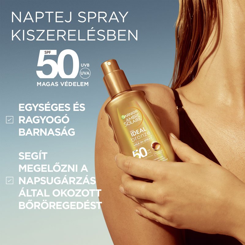 Ambre Solaire Ideal Bronze naptej spray kiszerelésben SPF 50 - 7