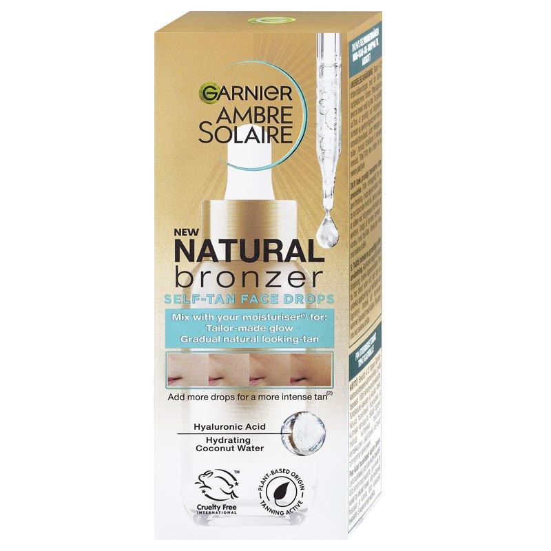 Ambre Solaire Natural Bronzer Önbarnító cseppek arcra - 3