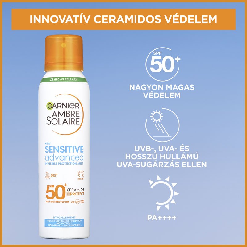 Sensitive Advanced napvédő permet SPF 50+ - 4