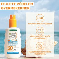 Ambre Solaire Ochranný sprej proti UV záření s velmi vysokou ochranou SPF50+ pro citlivou dětskou pokožku, 150 ml - 4