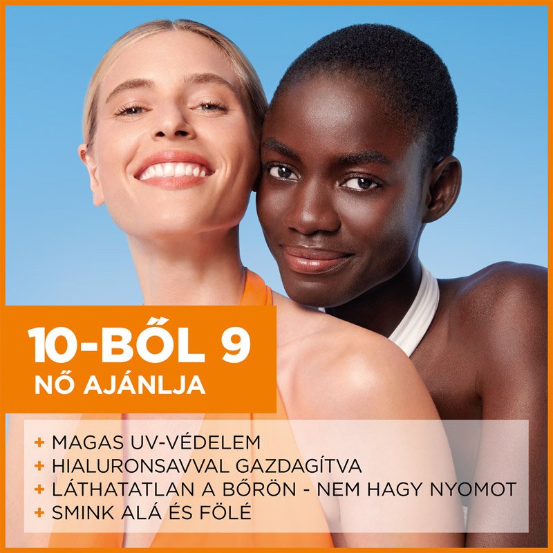 Ambre Solaire Super UV arcpermet a smink fölé, SPF 50 - 7