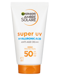 Ambre Solaire Super UV Öregedésgátló fényvédő az arcra, SPF 50