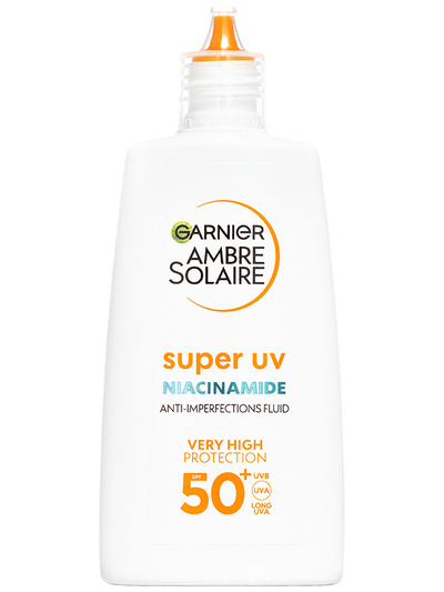 Ambre Solaire Super UV Niacinamid bőrhibák elleni mindennapos fluid SPF 50+