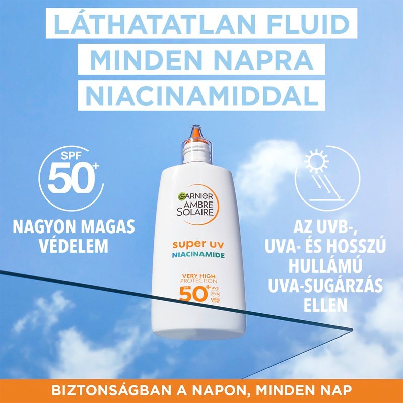 Ambre Solaire Super UV Niacinamid bőrhibák elleni mindennapos fluid SPF 50+ - 6